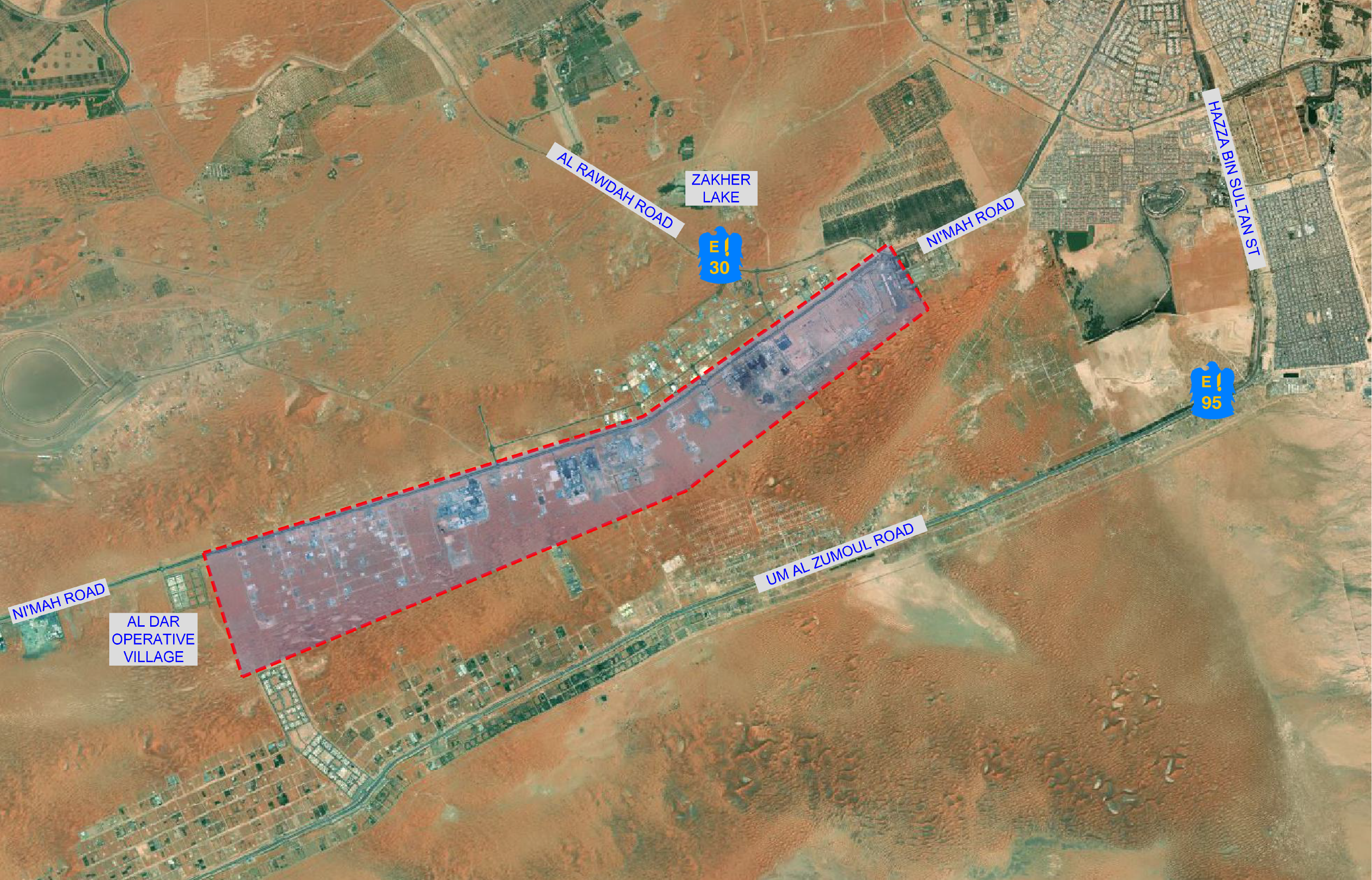 Infrastructure Works for the Corporate Camp Al Ain – Mufqar 1